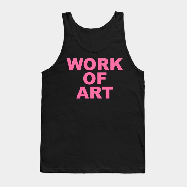 WORK OF ART Tank Top by TheCosmicTradingPost